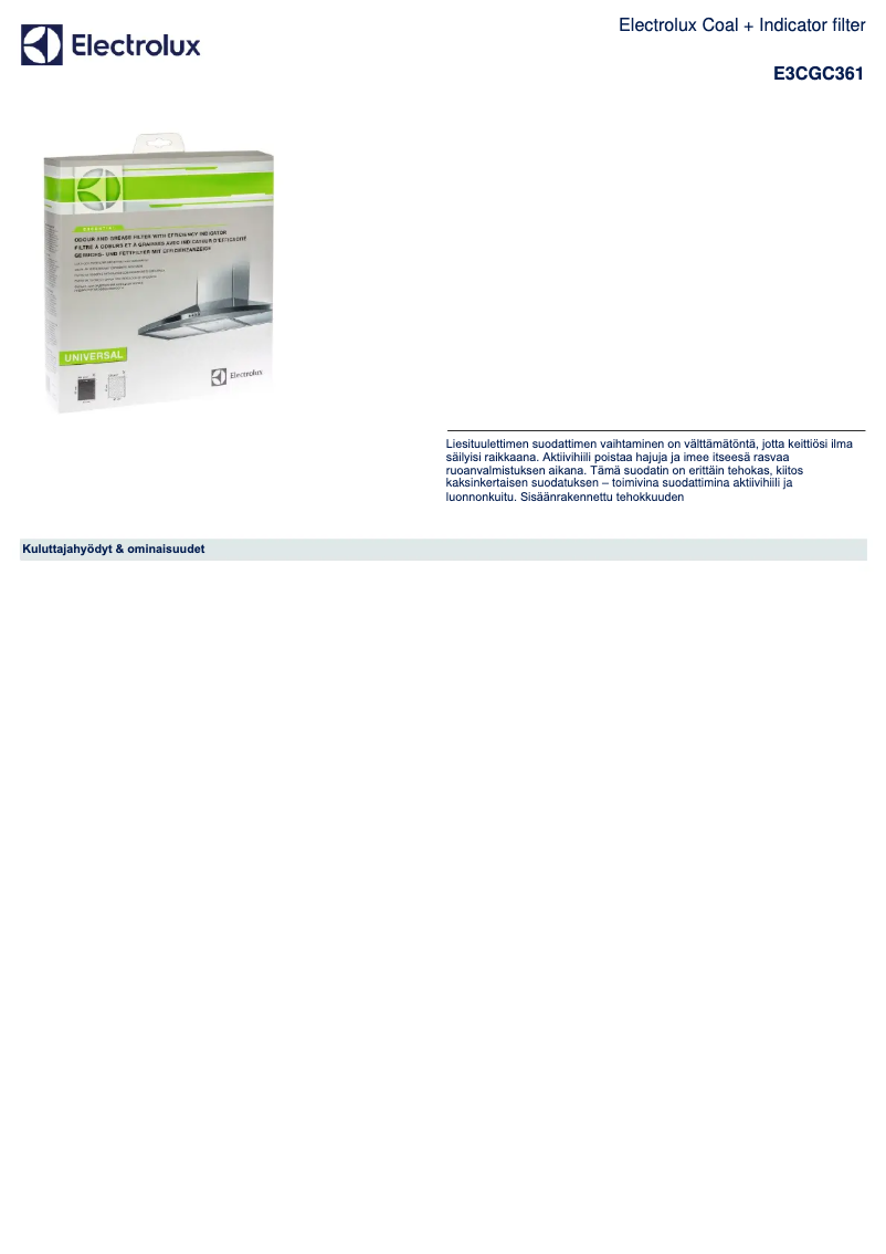 Imagen de la primera página del manual del dispositivo E3CGC361