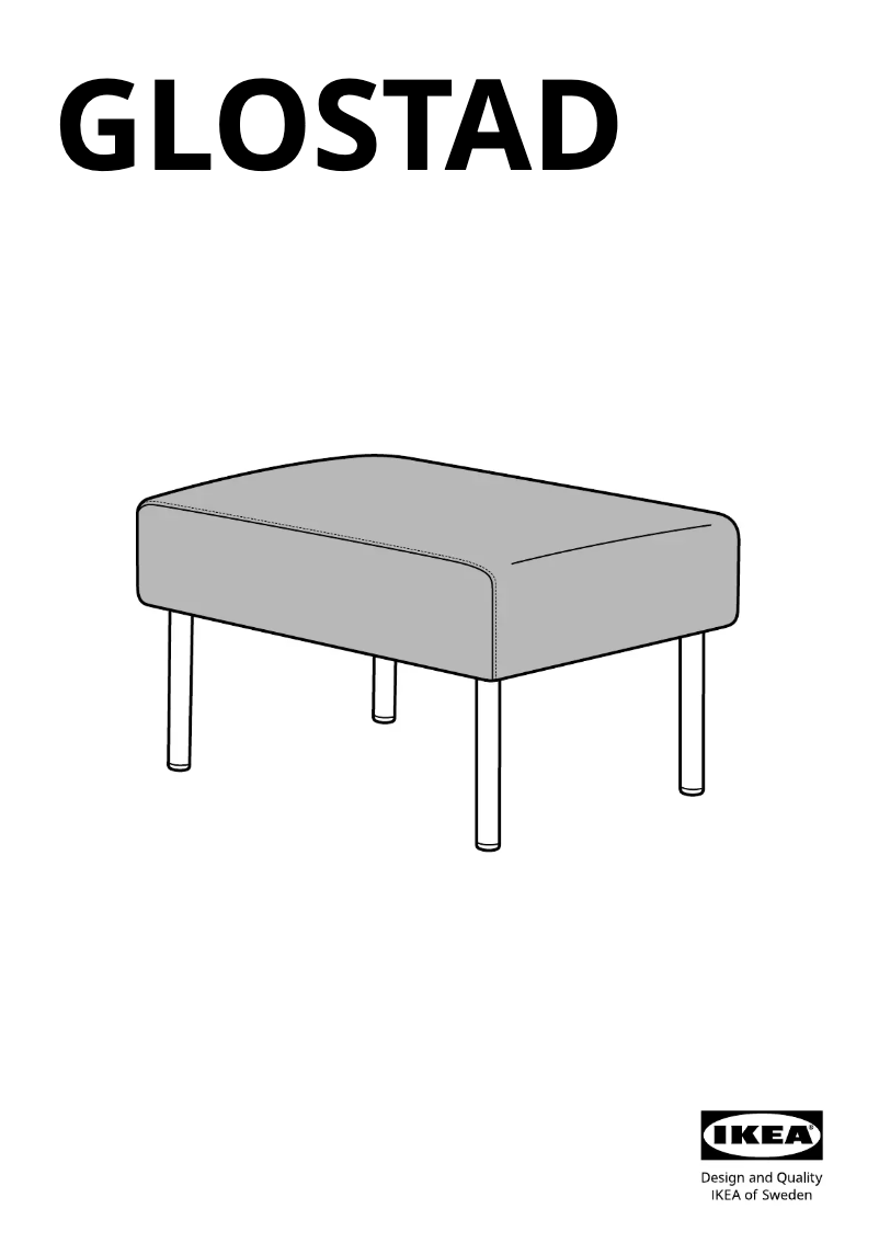 Imagen de la primera página del manual del dispositivo GLOSTAD 805.732.88