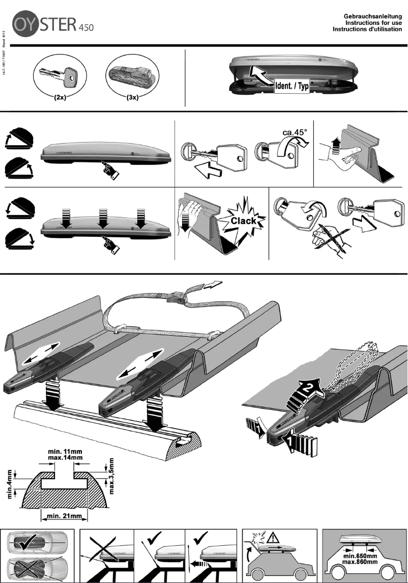 Página nº 1 - Manual de usuario KAMEI Oyster 450