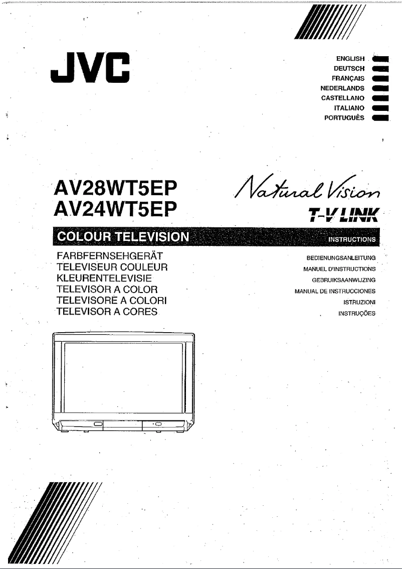 Imagen de la primera página del manual del dispositivo AV28WT5EP