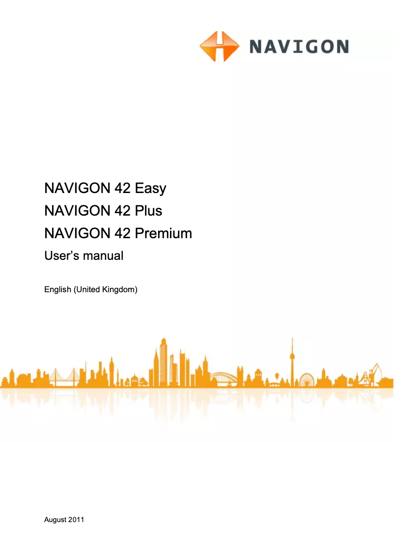 Imagen de la primera página del manual del dispositivo 42 Easy