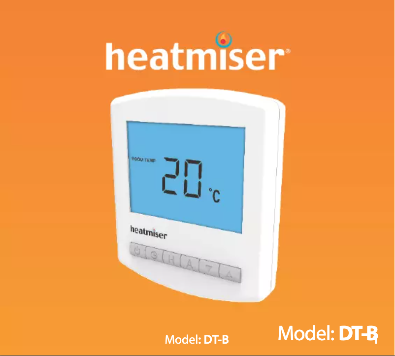 Página 1 del manual Manual de usuario Heatmiser DT-B