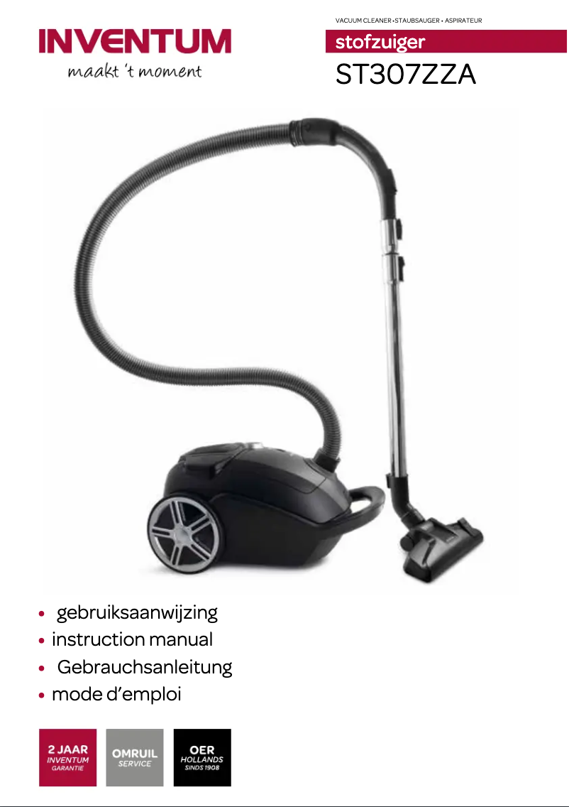 Página 1 del manual Manual de usuario Inventum ST307ZZA
