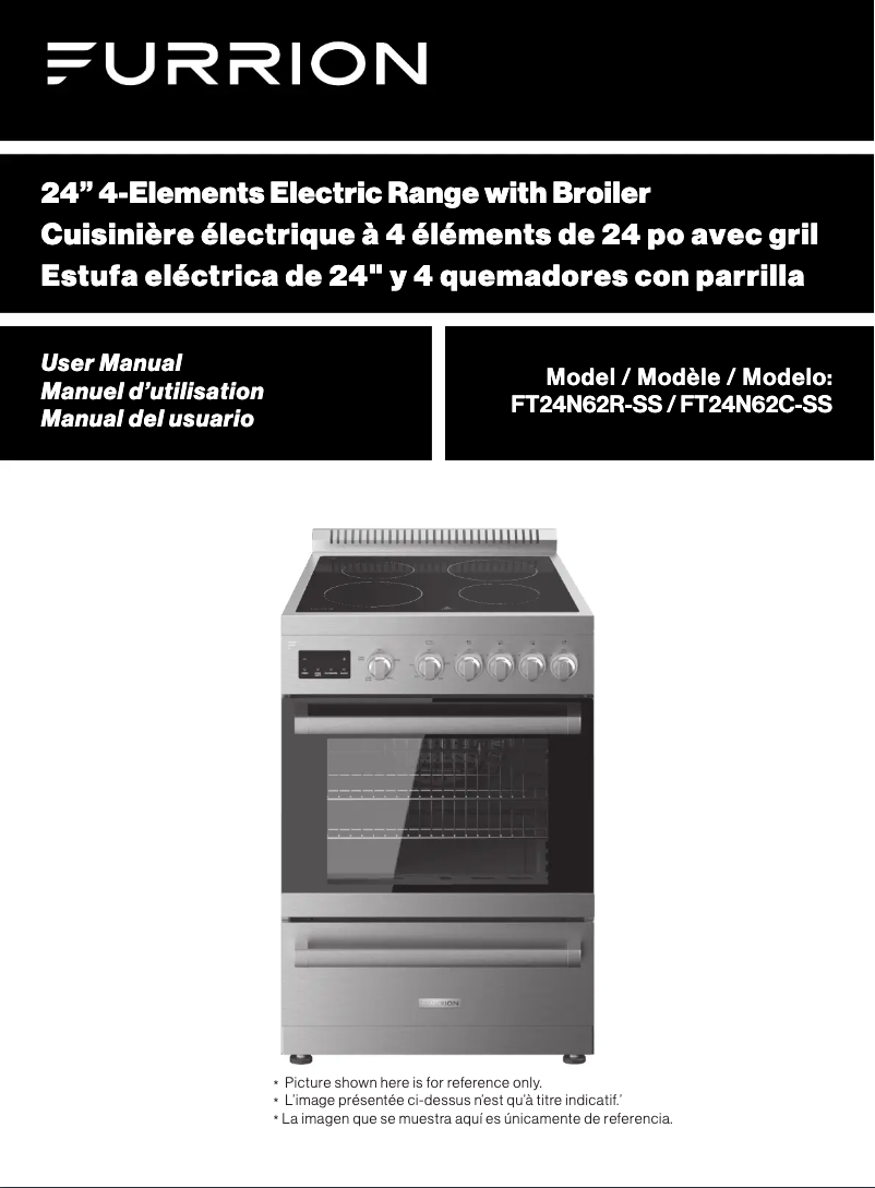 Página nº 1 - Manual de usuario Furrion FT24N62R-SS