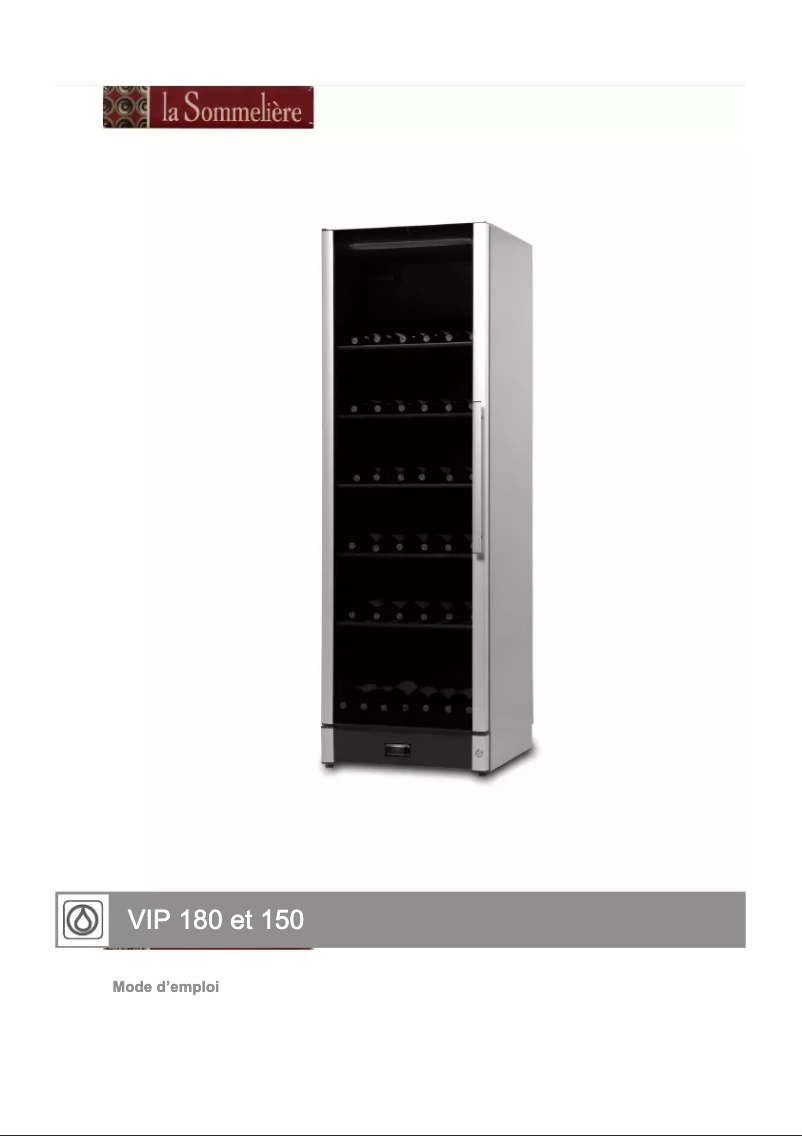 Imagen de la primera página del manual del dispositivo VIP 150