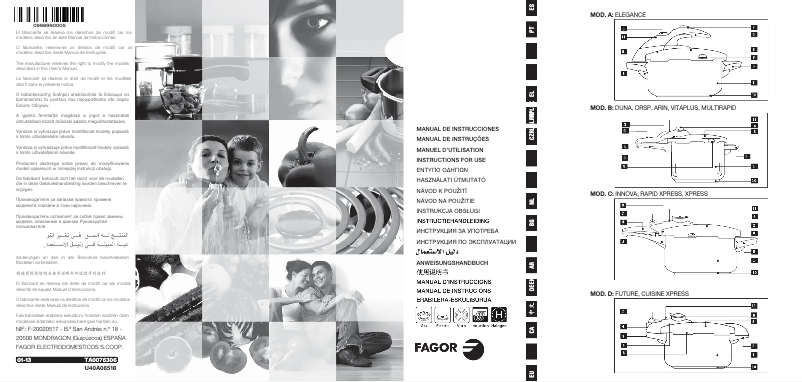 Imagen de la primera página del manual del dispositivo RAPIDX-6