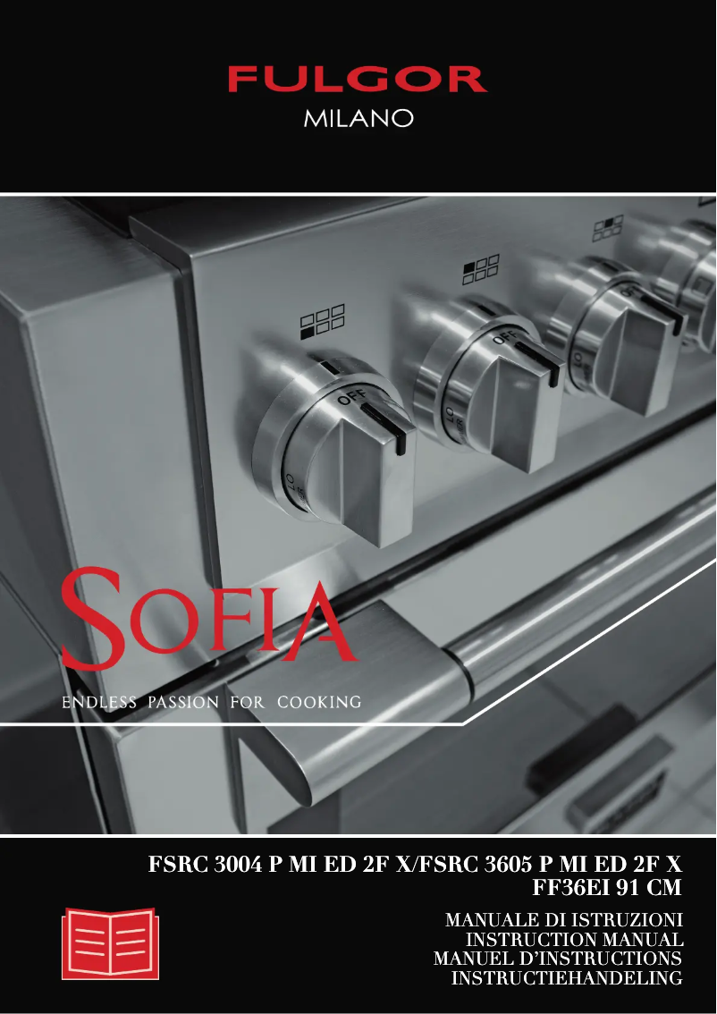 Página nº 1 - Manual de usuario Fulgor Milano FSRC 3004 P MI ED 2F MBK