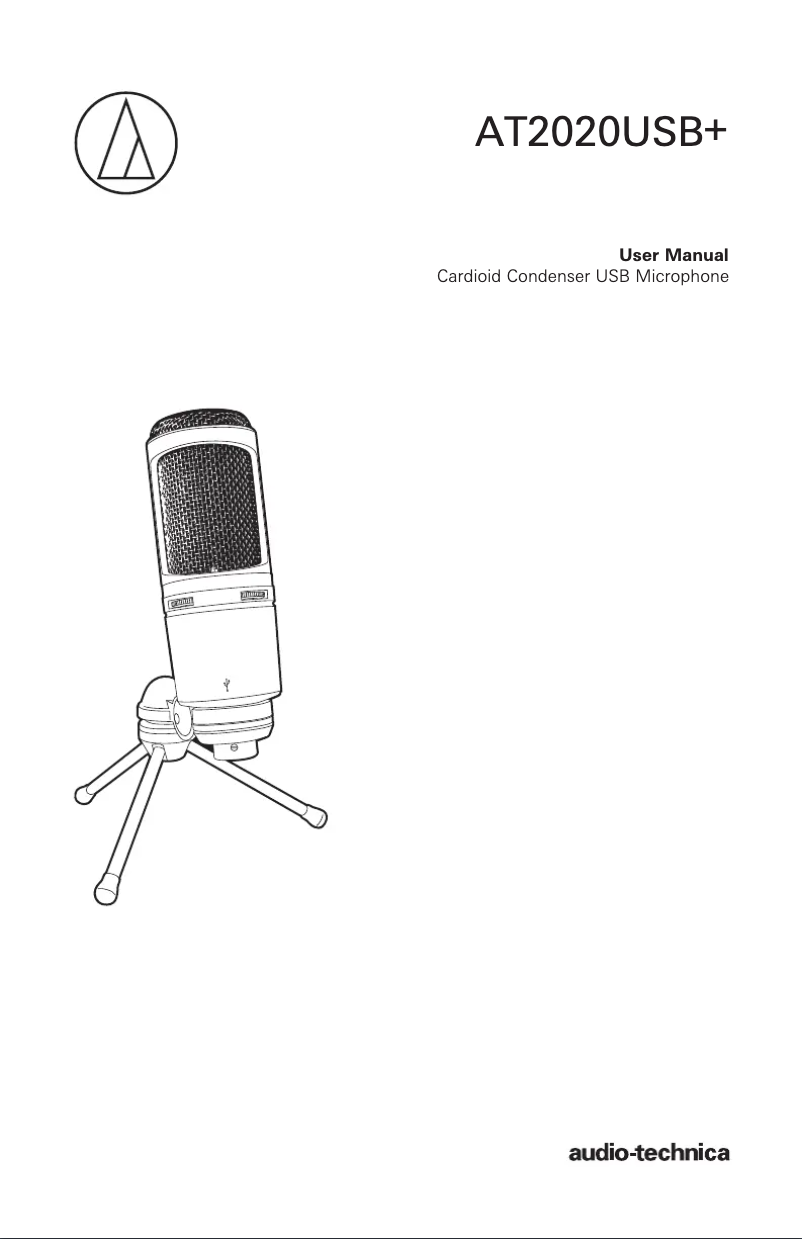 Imagen de la primera página del manual del dispositivo AT2020USB+