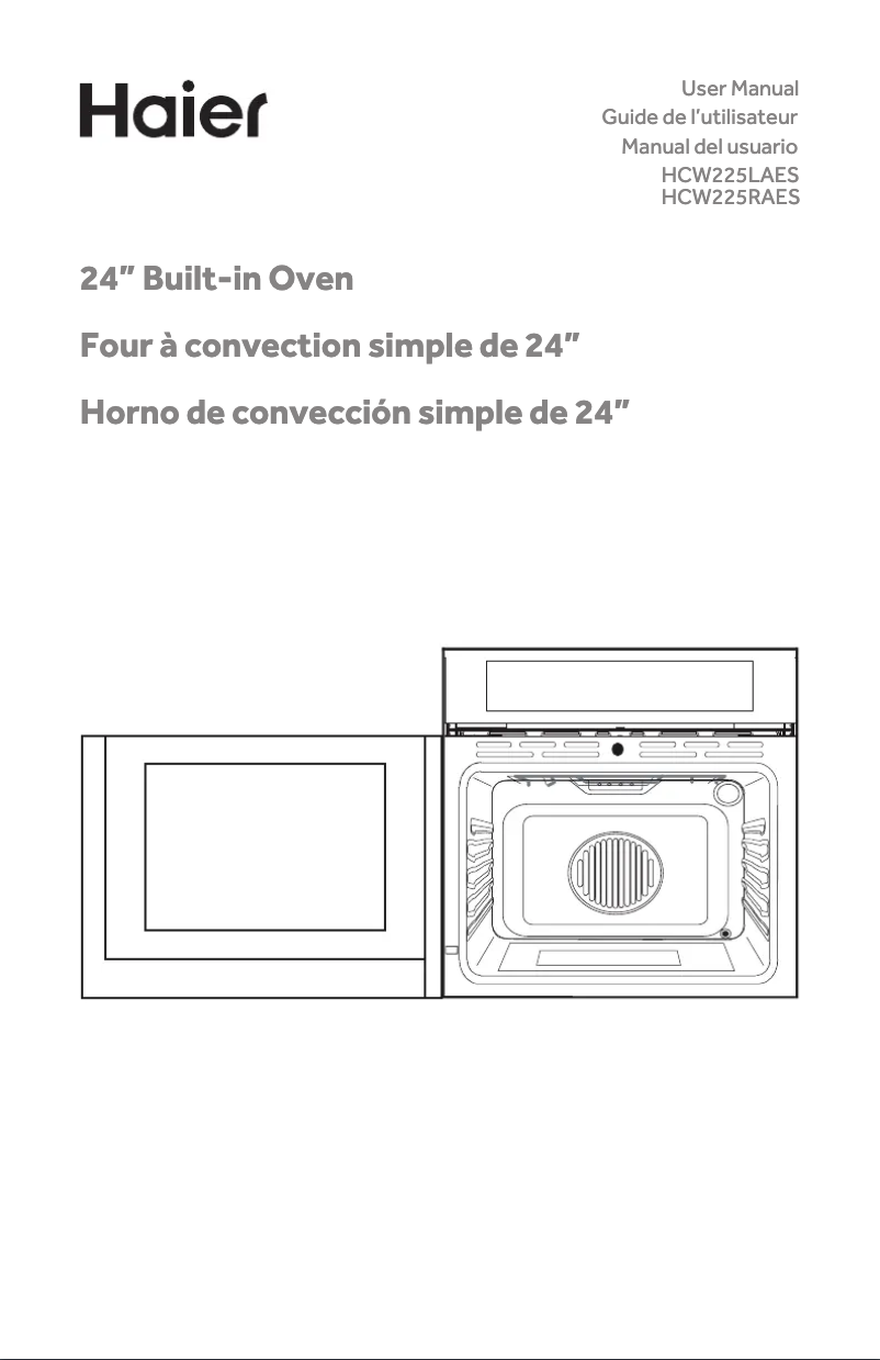 Imagen de la primera página del manual del dispositivo HCW225RAES