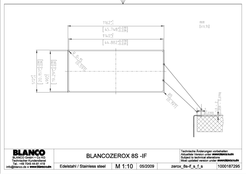 Imagen de la primera página del manual del dispositivo ZEROX 8 S-IF