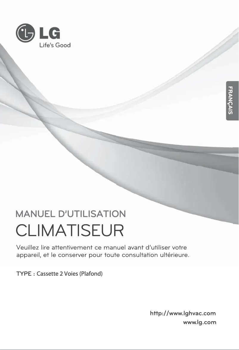 Página 1 del manual Manual de usuario LG ARNU243TPC2