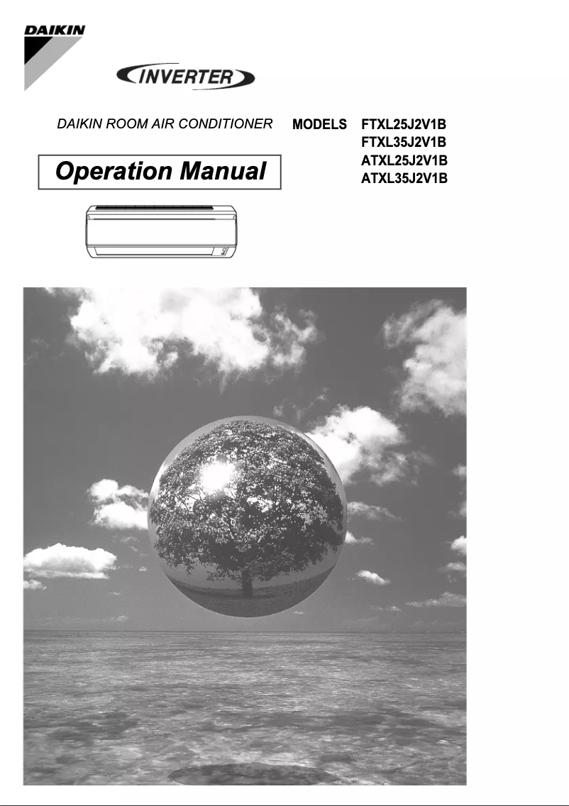 Página nº 1 - Manual de usuario Daikin FTXL25J2V1B
