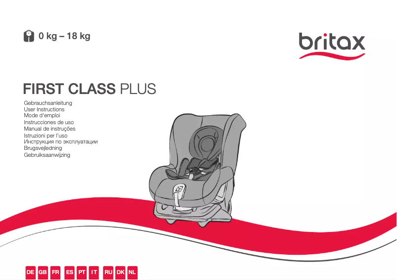 Página 1 del manual Manual de usuario Römer First Class Plus