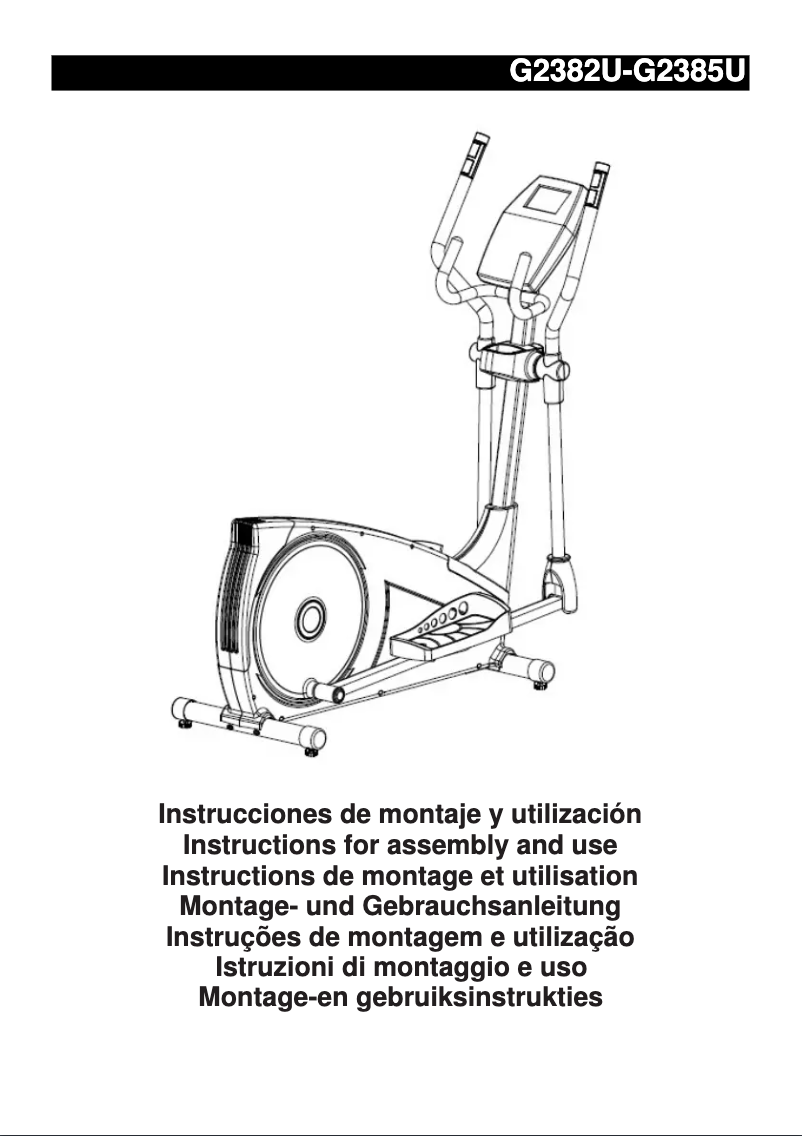 Página 1 del manual Manual de usuario BH Fitness BWG2385U