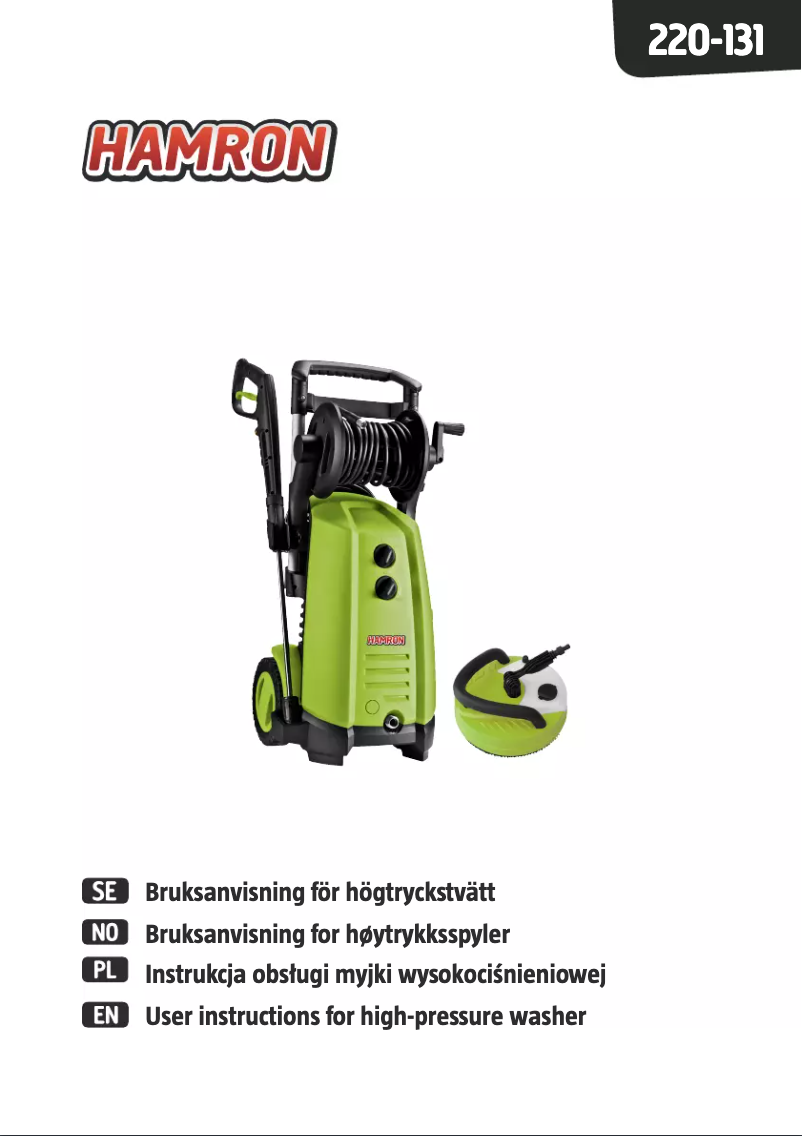 Página 1 del manual Manual de usuario Hamron 220-131
