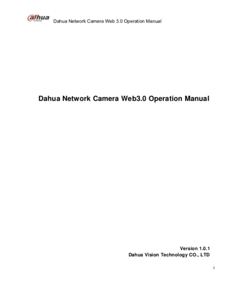 Imagen de la primera página del manual del dispositivo Eco-savvy 3.0 IPC-HF5231E