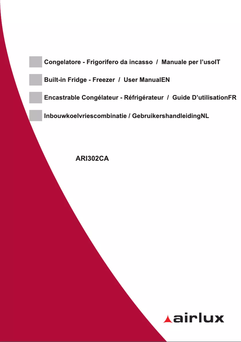 Página 1 del manual Manual de usuario Glem Gas ARI302CA