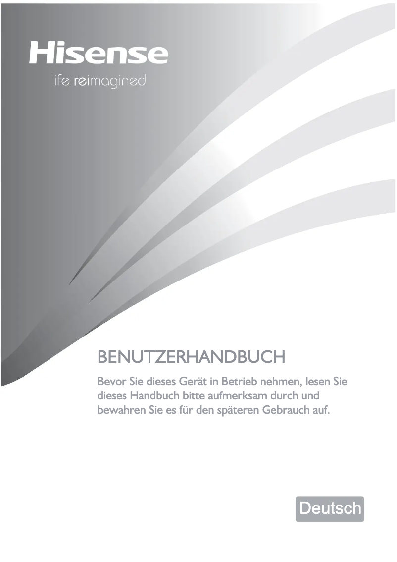 Página 1 del manual Manual de usuario Hisense SBS 562N A++ EL