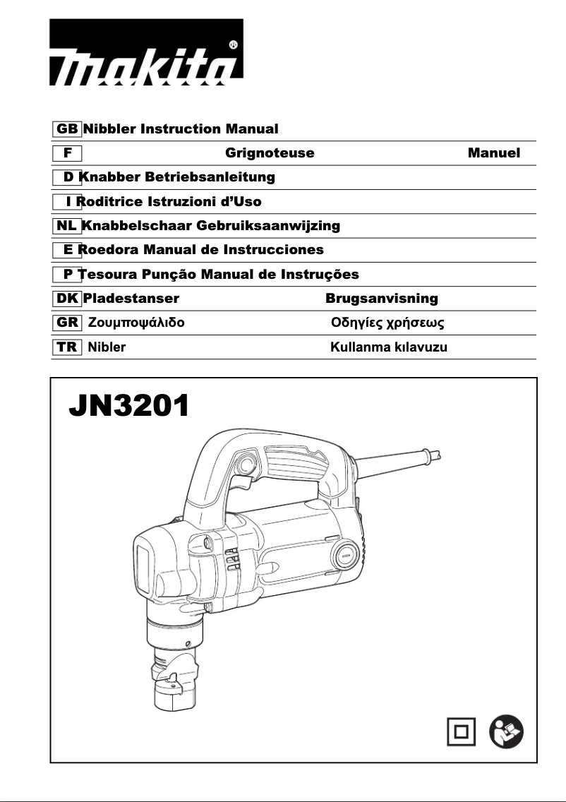 Página 1 del manual Manual de usuario Makita JN3201
