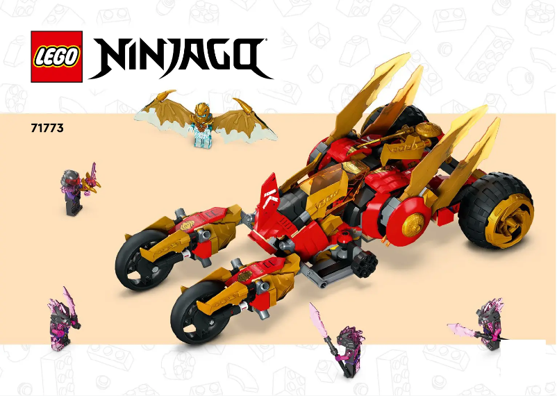 Imagen de la primera página del manual del dispositivo Ninjago 71773