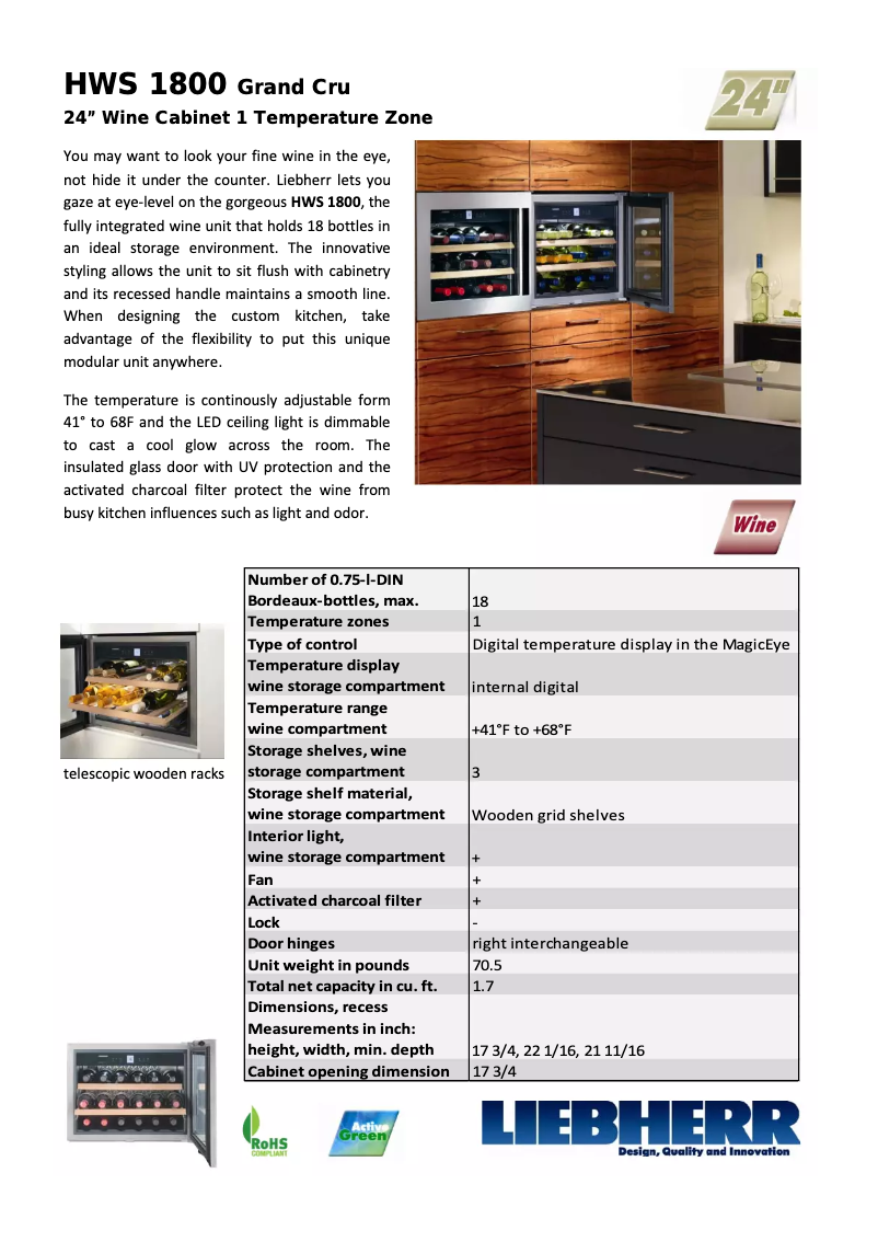 Imagen de la primera página del manual del dispositivo HWS-1800