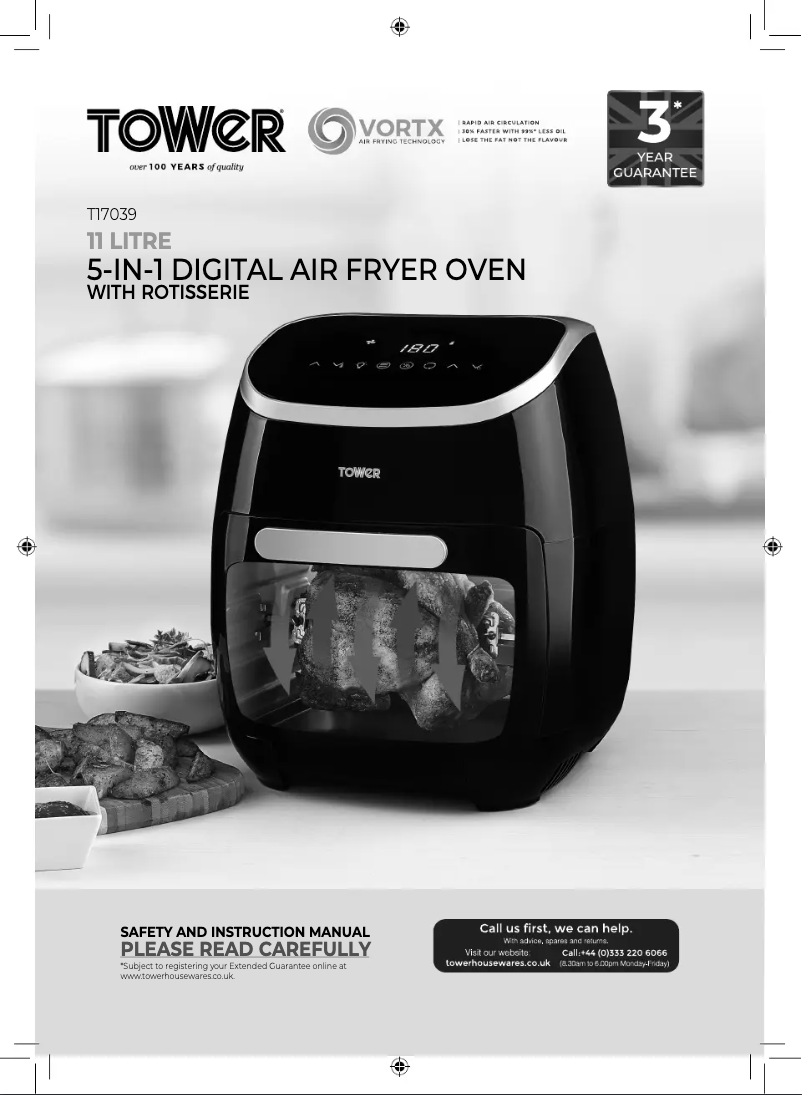 Página 1 del manual Manual de usuario Tower Xpress Pro T17039