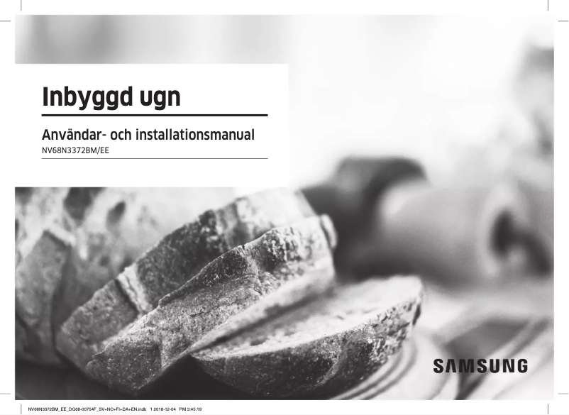 Página 1 del manual Manual de usuario Samsung NV68N1310BS