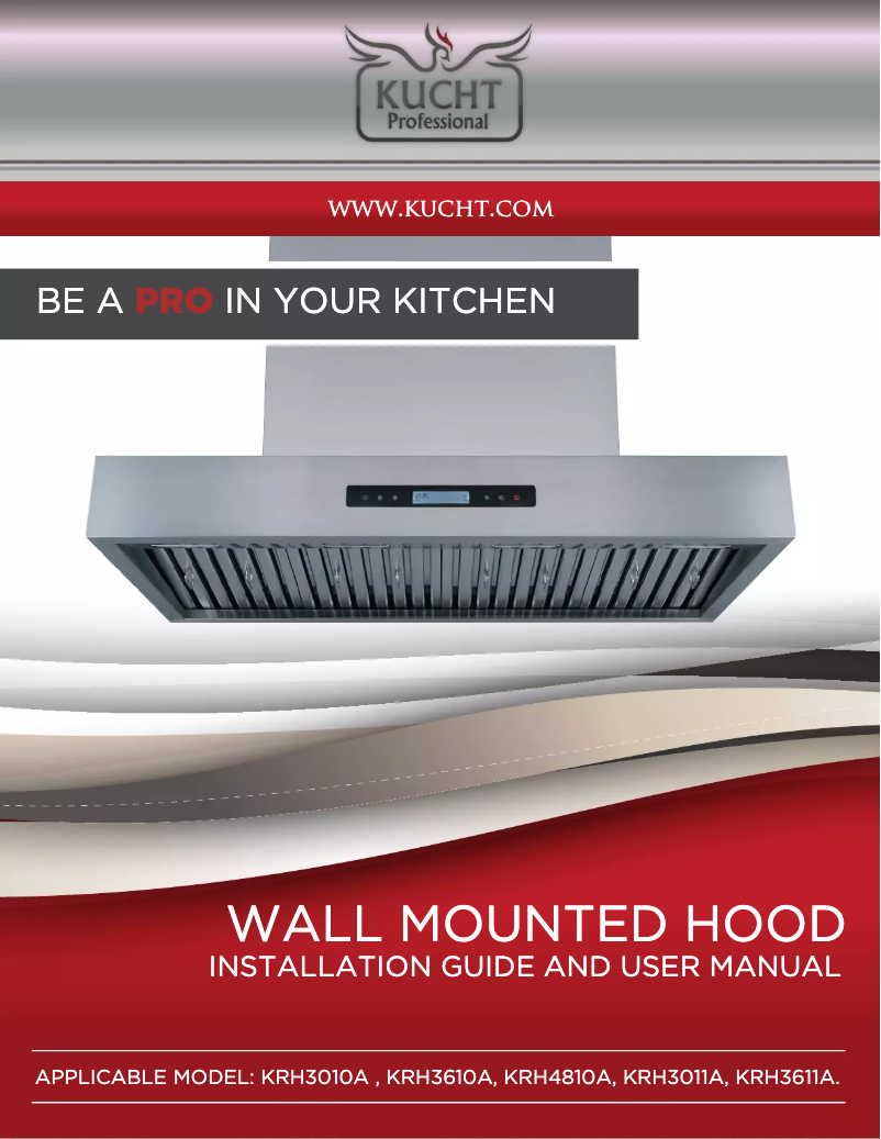 Imagen de la primera página del manual del dispositivo KRH3610A