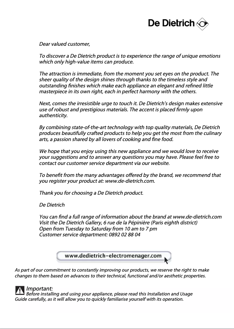 Imagen de la primera página del manual del dispositivo DED1140X