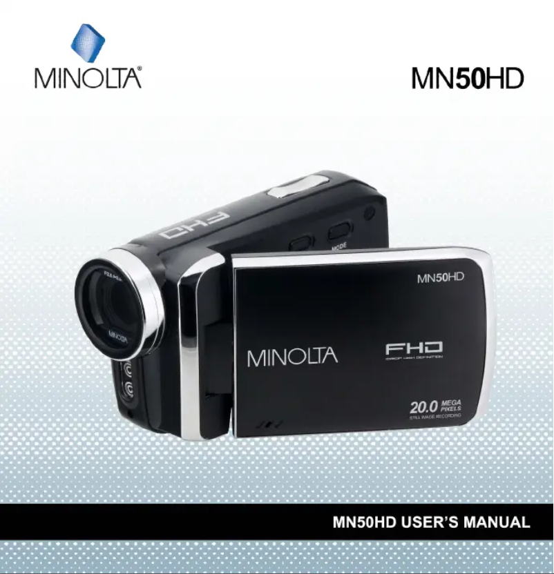 Imagen de la primera página del manual del dispositivo MN50HD