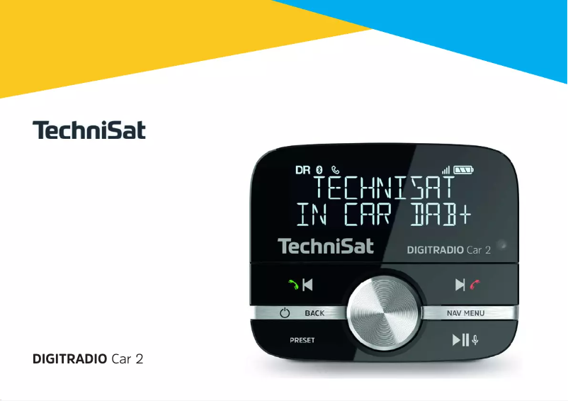 Imagen de la primera página del manual del dispositivo Digitradio Car 2