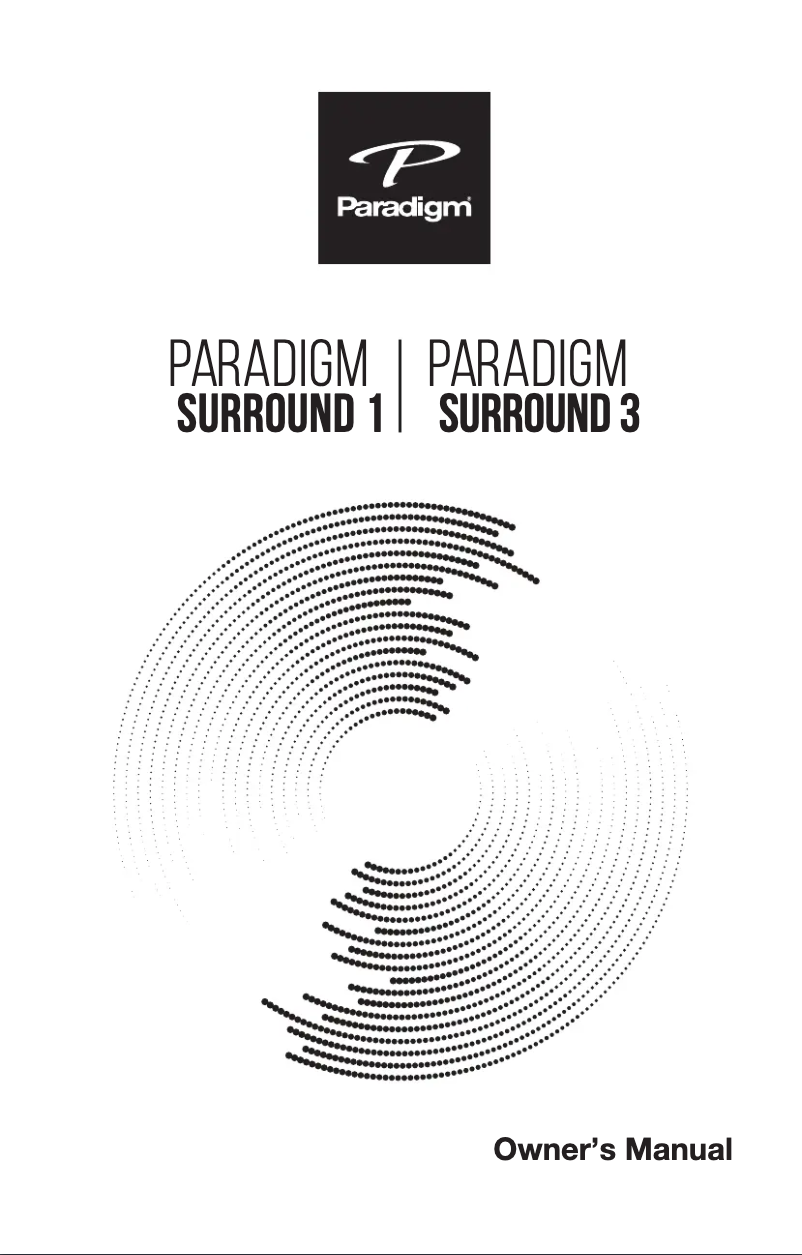 Imagen de la primera página del manual del dispositivo Surround 3