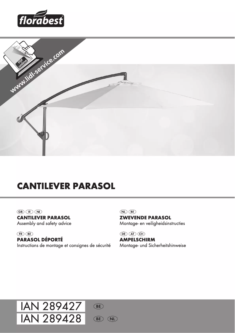 Página nº 1 - Manual de usuario Florabest IAN 289427