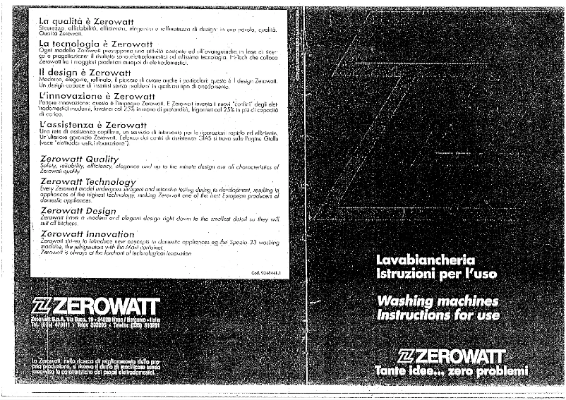 Imagen de la primera página del manual del dispositivo CX 644