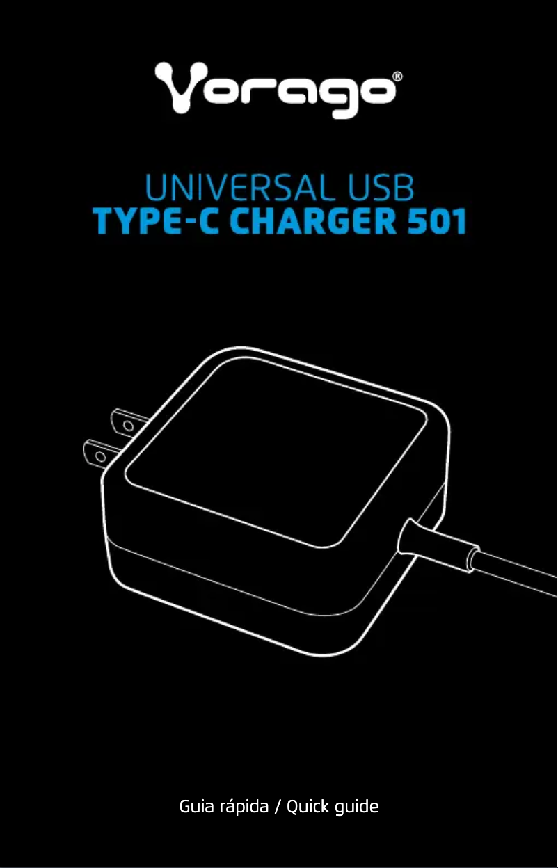 Página 1 del manual Manual de usuario Vorago AU-501