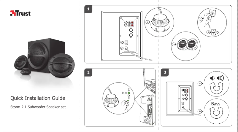 Página 1 del manual Manual de usuario Trust Storm 2.1