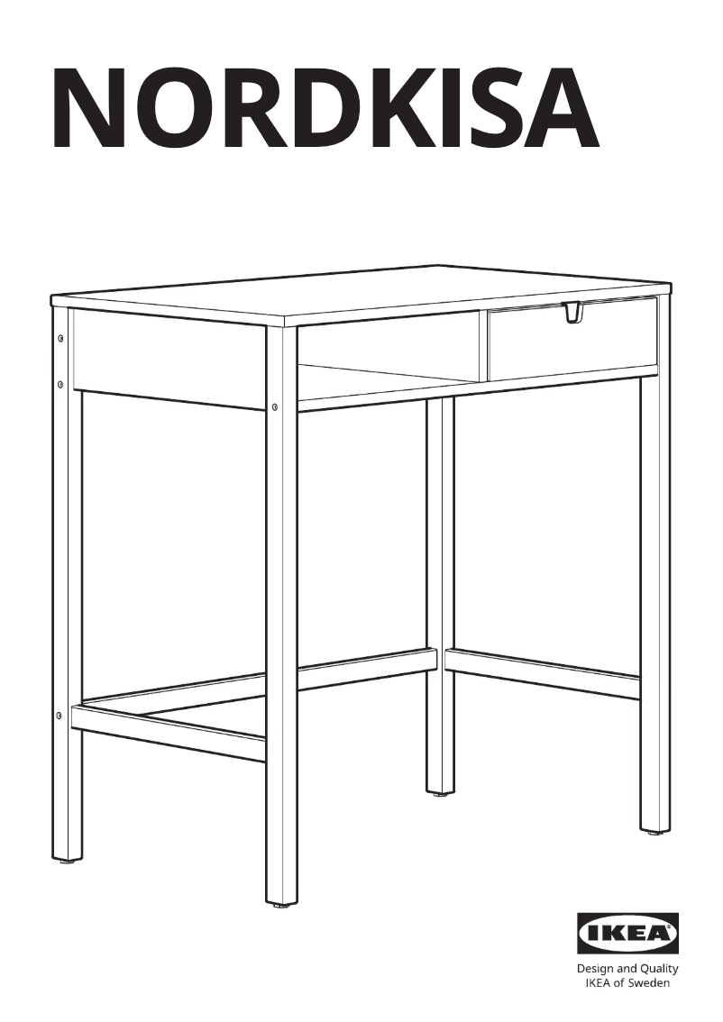 Imagen de la primera página del manual del dispositivo NORDKISA 805.461.86