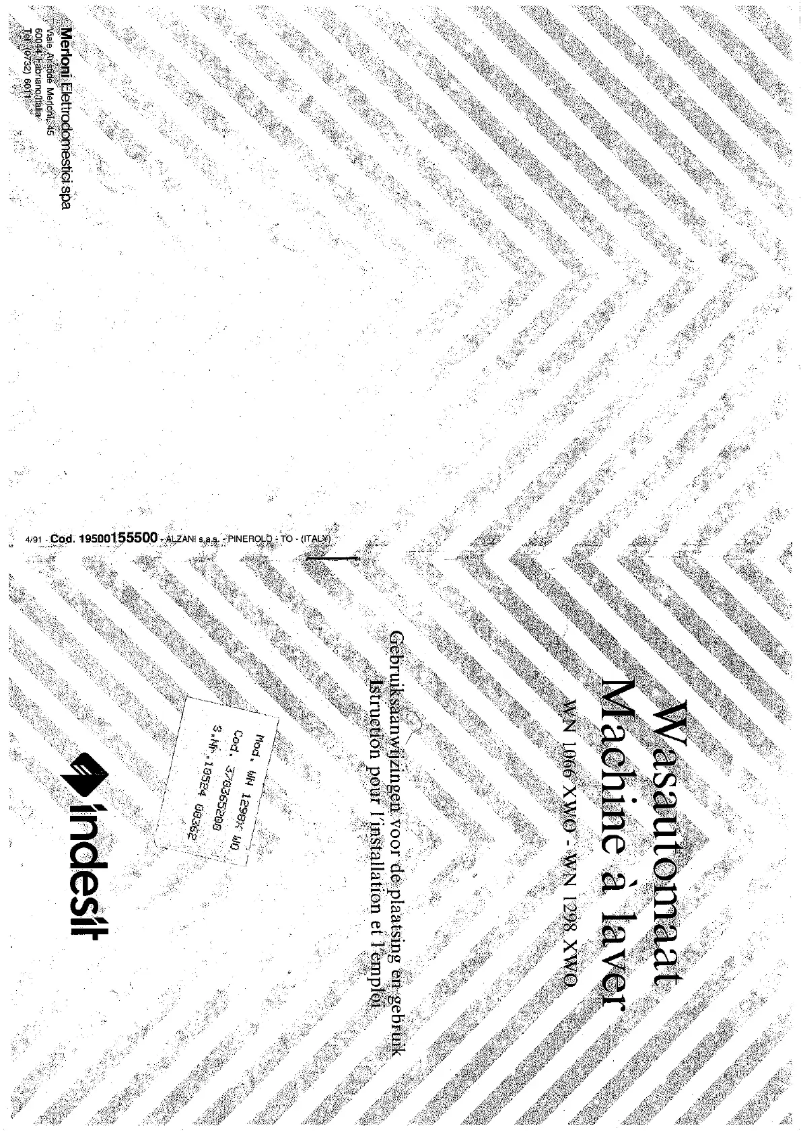 Imagen de la primera página del manual del dispositivo WN 1066 XWO