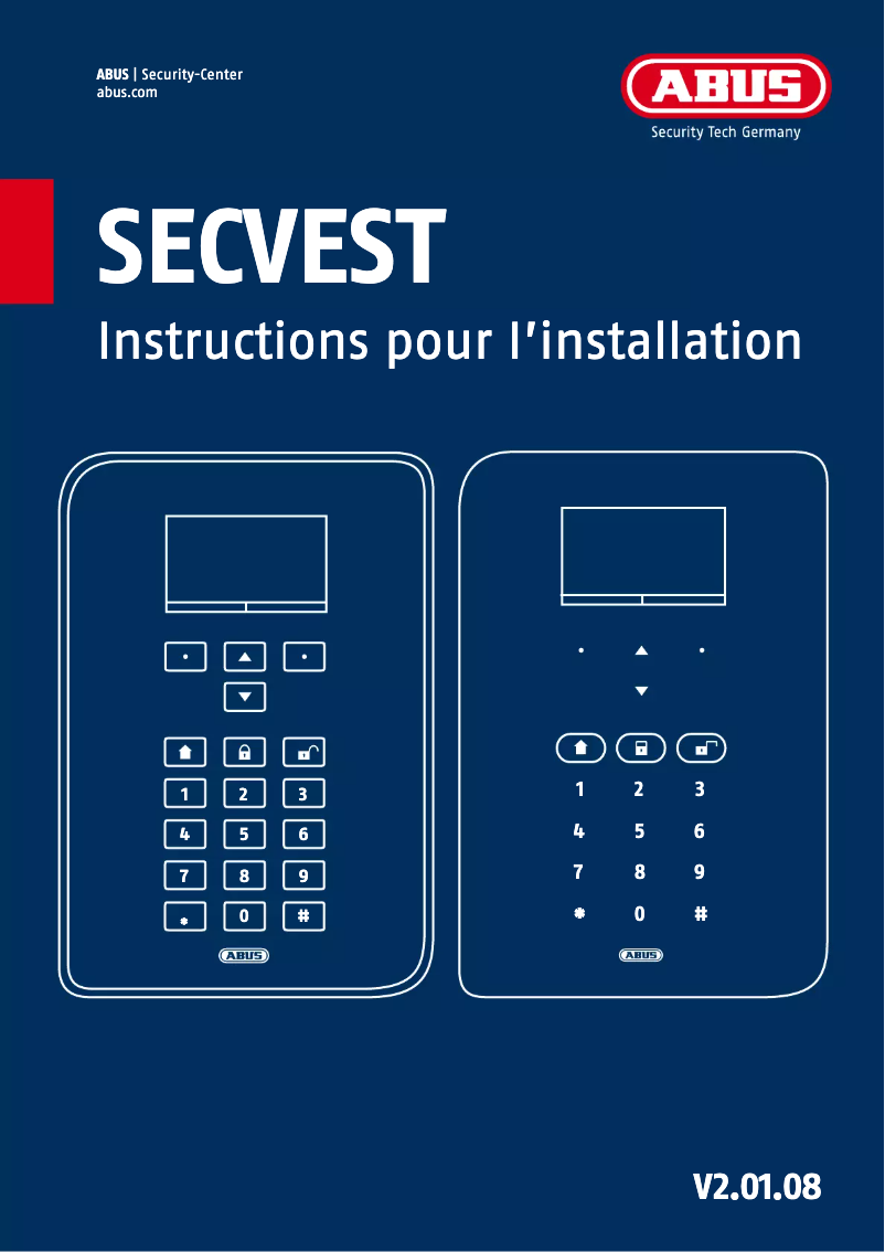 Imagen de la primera página del manual del dispositivo FUAA50010