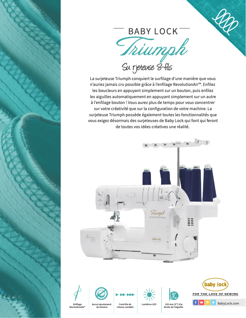 Imagen de la primera página del manual del dispositivo Triumph