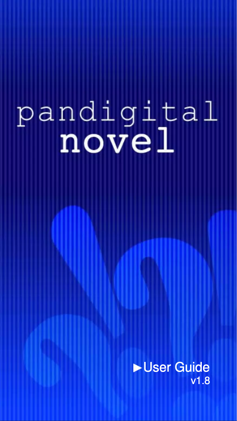 Página 1 del manual Manual de usuario Pandigital Novel R90L200