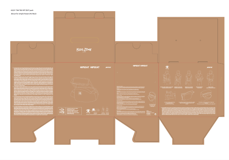 Página 1 del manual Manual de usuario Jane Hip Seat