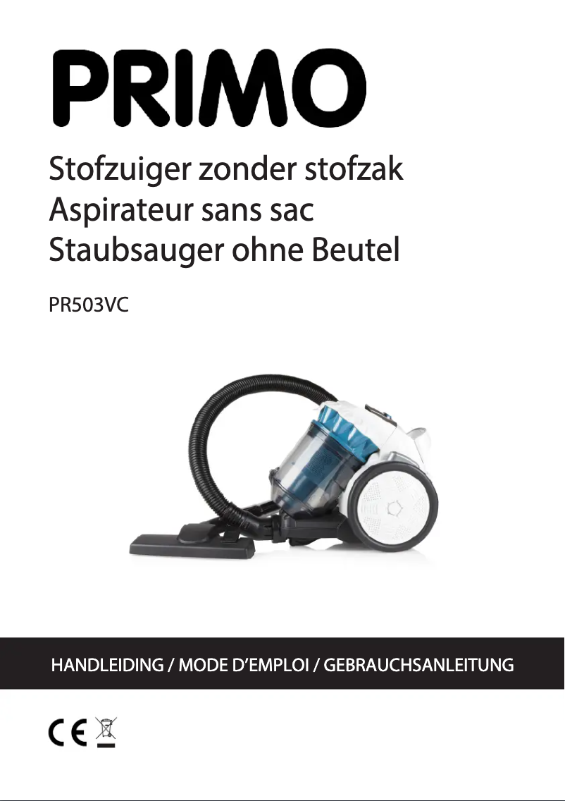Página 1 del manual Manual de usuario Primo PR503VC