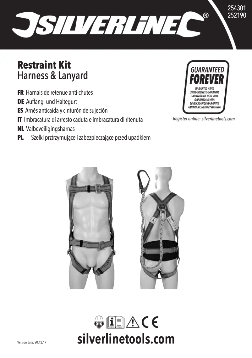 Imagen de la primera página del manual del dispositivo 254301