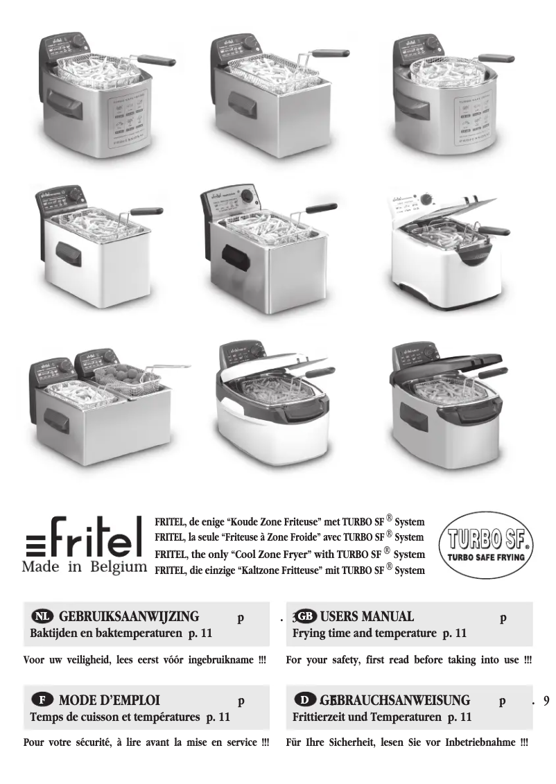 Página 1 del manual Manual de usuario Fritel TSF 3000 Caravan