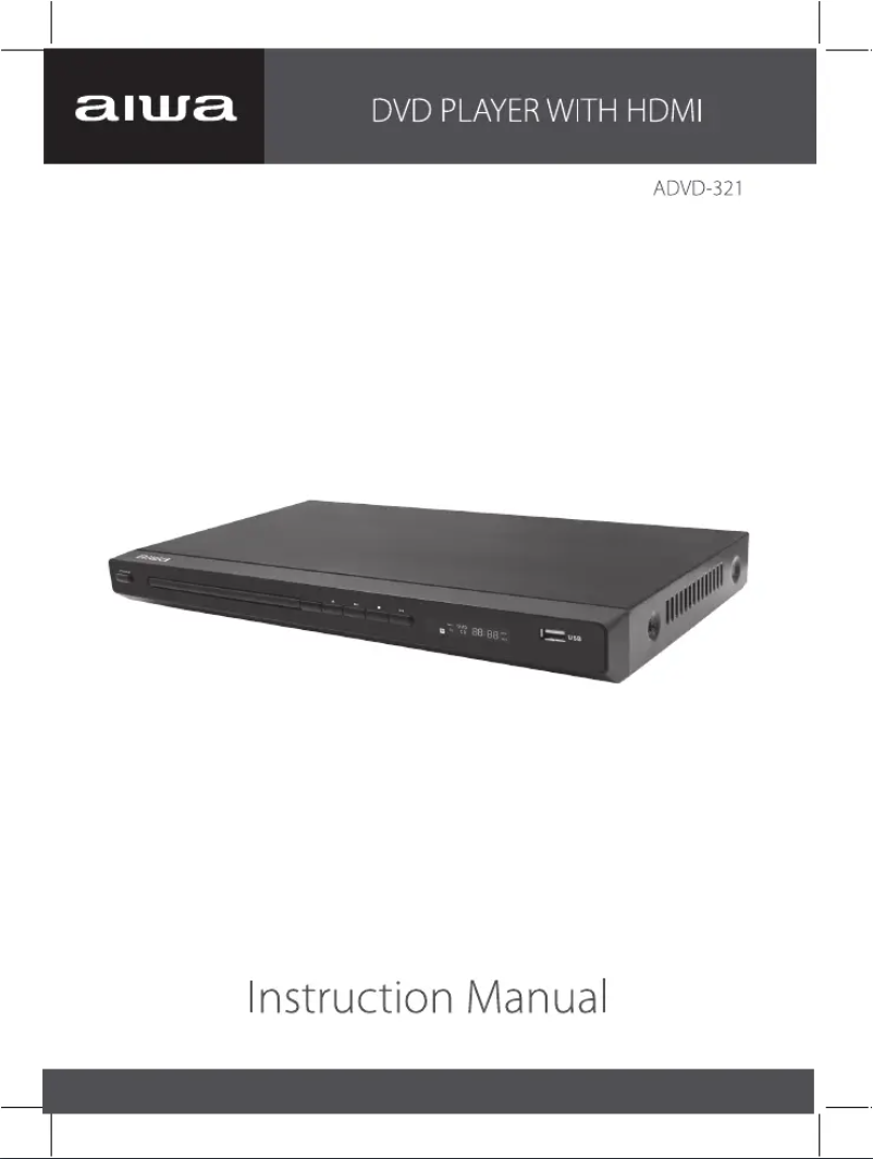 Imagen de la primera página del manual del dispositivo ADVD-321