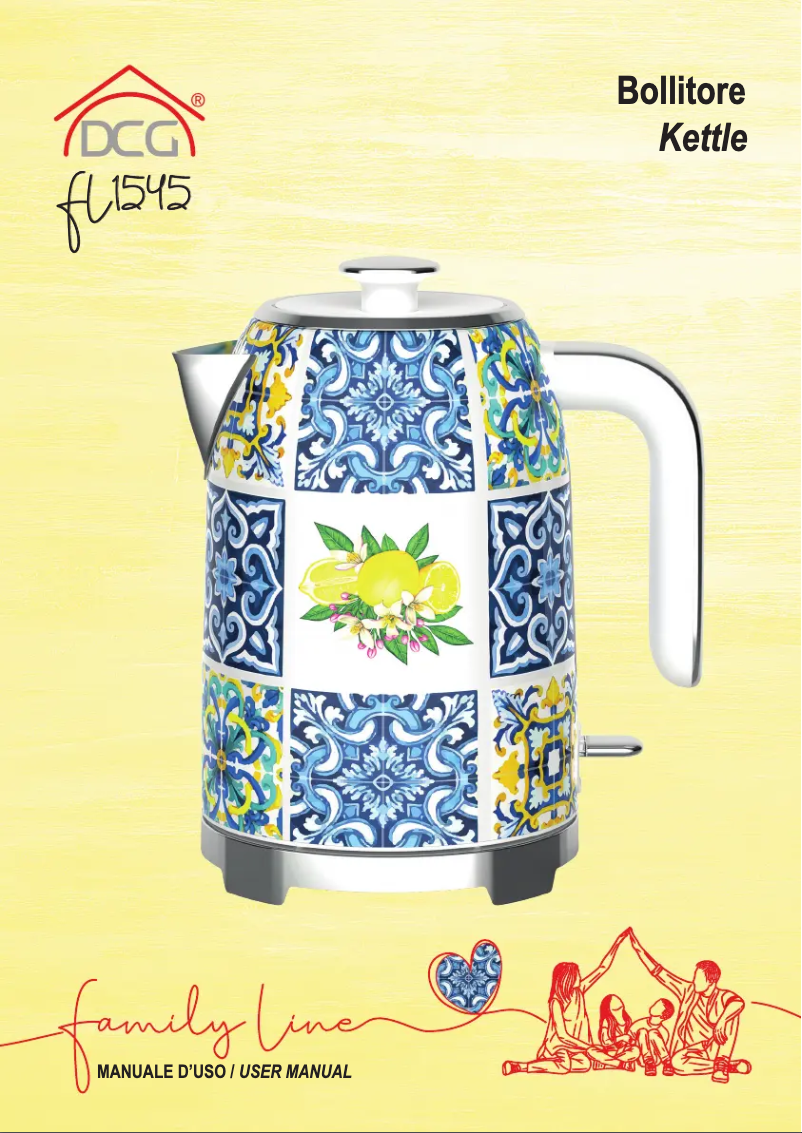 Imagen de la primera página del manual del dispositivo FL1545