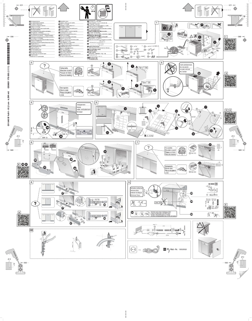 Imagen de la primera página del manual del dispositivo SN63HX65MM