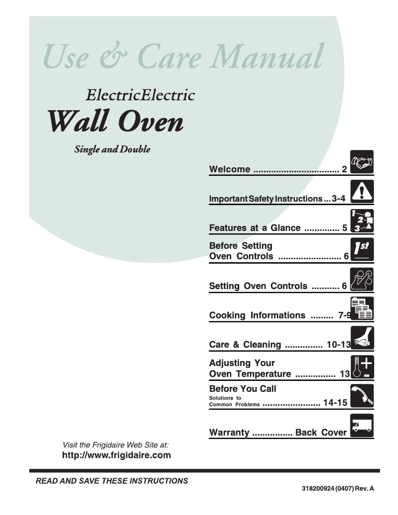 Imagen de la primera página del manual del dispositivo FEB30T6DS