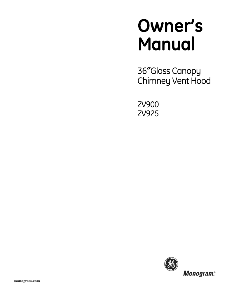Imagen de la primera página del manual del dispositivo ZV900SLSS